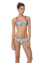 2017 Malai Swimwear - Flowery Printed Reef Ruched Bottom B00238