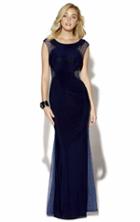 Jolene Collection - 16102- Dress In Navy
