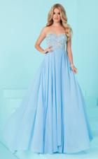 Tiffany Homecoming - Scintillating Beaded Sweetheart Chiffon A-line Skirt 16231