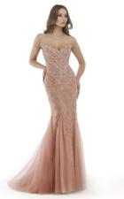 Morrell Maxie - 15702 Beaded Strapless Lace Mermaid Gown
