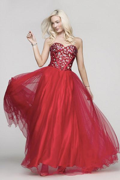 Bg Haute - G3228 Dress In Red