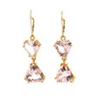 Mabel Chong - Blush Morganite Earrings-14k