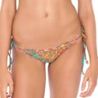 Luli Fama - Suenos Estrellados Cryst. Wavey Ruched Back Bzln T/s In Multicolor (l47402)