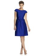 Alfred Sung - D568 Bridesmaid Dress In Royal