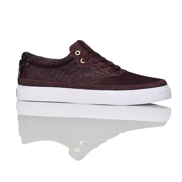 Creative Recreation Prio Burgundy Snake