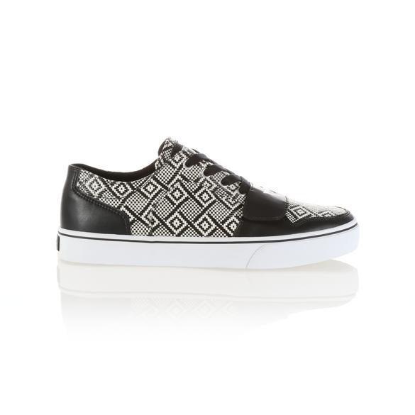 Creative Recreation Cesario Lo Xvi Black White Woven