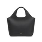 Women's Mini System Tote Bag In Black | Pebbled Leather By Cuyana
