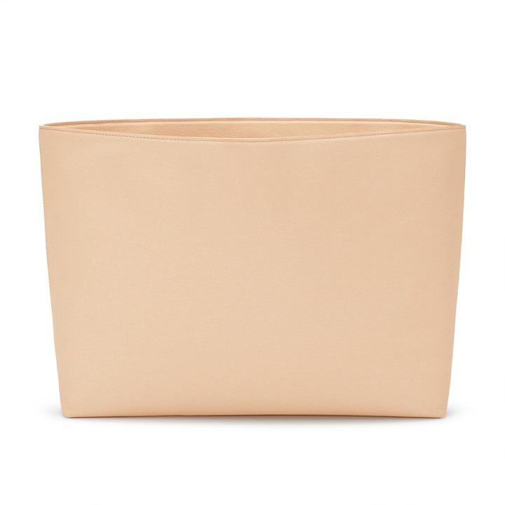 Women's Tote Organization Insert Bag In Blush Pink | Microsuede By Cuyana