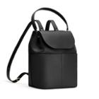 Women's Leather Backpack In Black | Size: 13 | Pebbled Leather By Cuyana