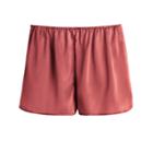 Women's Washable Charmeuse Shorts In Passion Fruit | Size: Large | Washable Charmeuse Silk By Cuyana