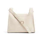 Women's Double Loop Bag In Ecru | Pebbled Leather By Cuyana