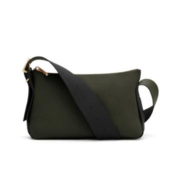 Women's Small Recycled Sling Bag In Dark Olive | Recycled Plastic By Cuyana