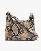 Women's Mini Double Loop Bag In Snake | Snake-embossed By Cuyana