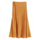 Women's Beach Maxi Skirt In Mango | Size: L/xl | Cotton Blend By Cuyana
