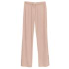 Women's Organic Pima Classic Pant In Soft Rose | Size: Large | Organic Pima Cotton By Cuyana