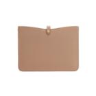 Women's System Laptop Sleeve In Cappuccino | Size: 16 | Pebbled Leather By Cuyana