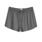 Women's Organic Pima Sleep Shorts In Charcoal | Size: Large | Organic Pima Cotton By Cuyana