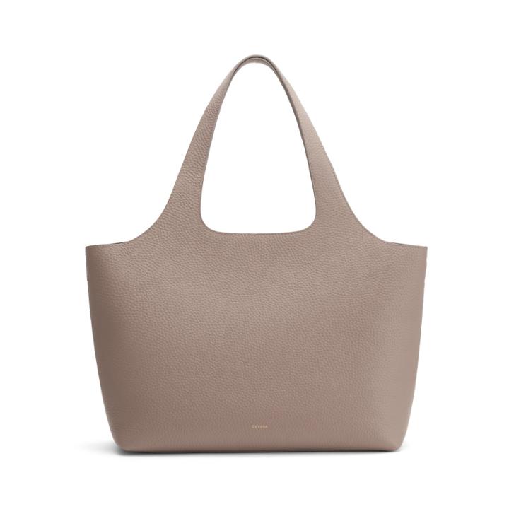Women's System Tote Bag In Clay | Size: 13 | Pebbled Leather By Cuyana
