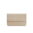 Women's System Flap Bag In Stone | Pebbled Leather By Cuyana