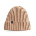 Women's Wool Cashmere Ribbed Beanie In Camel | Wool Cashmere Blend By Cuyana