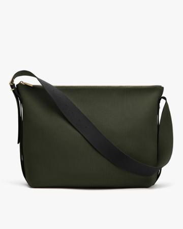 Women's Oversized Recycled Sling Bag In Green | Recycled Plastic By Cuyana