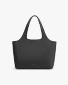 Women's System Tote Bag In Black | Size: 13 | Pebbled Leather By Cuyana