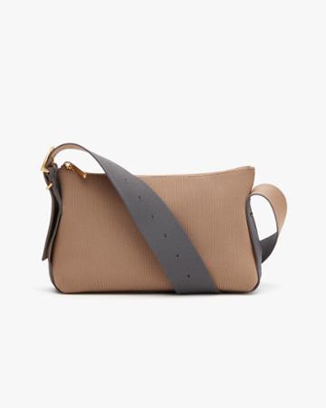 Women's Small Recycled Sling Bag In Brown | Recycled Plastic By Cuyana