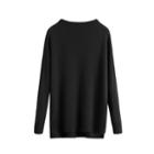 Women's Funnel Neck Sweater In Black | Size: S/m | Single-origin Cashmere By Cuyana