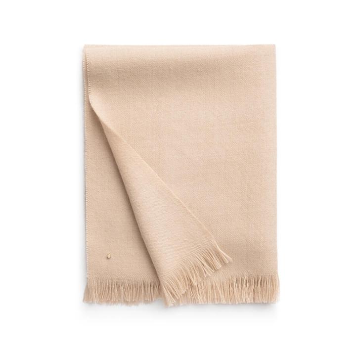 Women's Alpaca Scarf In Beige | 100% Baby Alpaca By Cuyana