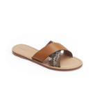 Women's Style 3 | Okavango In Stone/python/cognac | Size: 9 | Leather By Cuyana