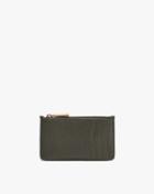 Women's Zip Cardholder In Green | Pebbled Leather By Cuyana