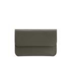 Women's System Flap Bag In Dark Olive | Pebbled Leather By Cuyana
