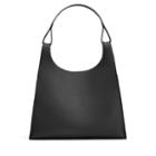 Women's Oversized Double Loop Bag In Black | Pebbled Leather By Cuyana