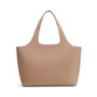 Women's System Tote Bag In Cappuccino | Size: 16 | Pebbled Leather By Cuyana