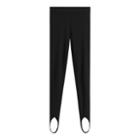 Women's Ponte Stirrup Pant In Black | Size: Large | Sustainable Ponte By Cuyana