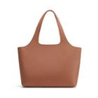 Women's System Tote Bag In Caramel | Size: 16 | Pebbled Leather By Cuyana