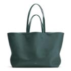 Women's Classic Easy Tote Bag In Pine | Pebbled Leather By Cuyana