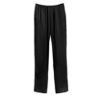 Women's Washable Charmeuse Tapered Pant In Black | Size: Large | Washable Charmeuse Silk By Cuyana