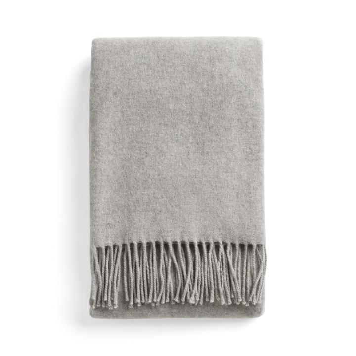Women's Recycled Scarf In Light Grey | Cashmere By Cuyana
