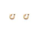 Women's Mini Hoop Earrings In Gold | 14k Plated Gold By Cuyana