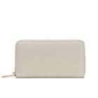 Women's Classic Zip Around Wallet In Light/stone/blush Pink | Pebbled Leather By Cuyana