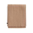 Women's Wool Cashmere Ribbed Scarf In Camel | Wool Cashmere Blend By Cuyana