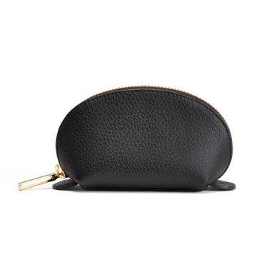 Women's Mini Travel Case In Black | Pebbled Leather By Cuyana