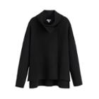 Women's Short Jacket In Black | Size: S/m | Wool Cashmere By Cuyana