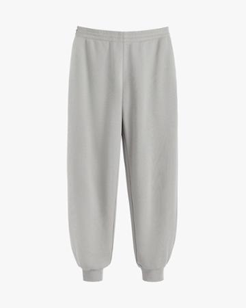 Women's Terry Sculpted Jogger In Steel | Size: Medium | Organic Terry By Cuyana