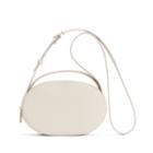 Women's Top Handle Crossbody Bag In Ecru | Pebbled Leather By Cuyana
