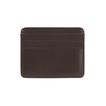 Women's Cardholder In Dark Brown | Smooth Leather By Cuyana