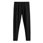 Women's French Terry Pleated Front Pant In Black | Size: Medium | Organic Cotton Modal Blend By Cuyana