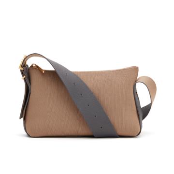Women's Small Recycled Sling Bag In Cappuccino | Recycled Plastic By Cuyana