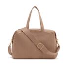 Women's Medium Recycled Travel Bag In Brown | Recycled Plastic By Cuyana